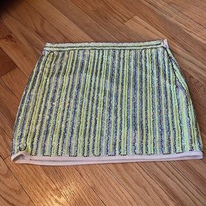 Womens sequin skirt